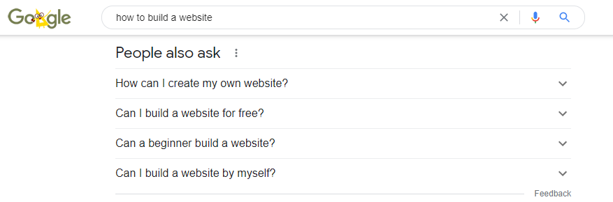google persone fanno anche domande