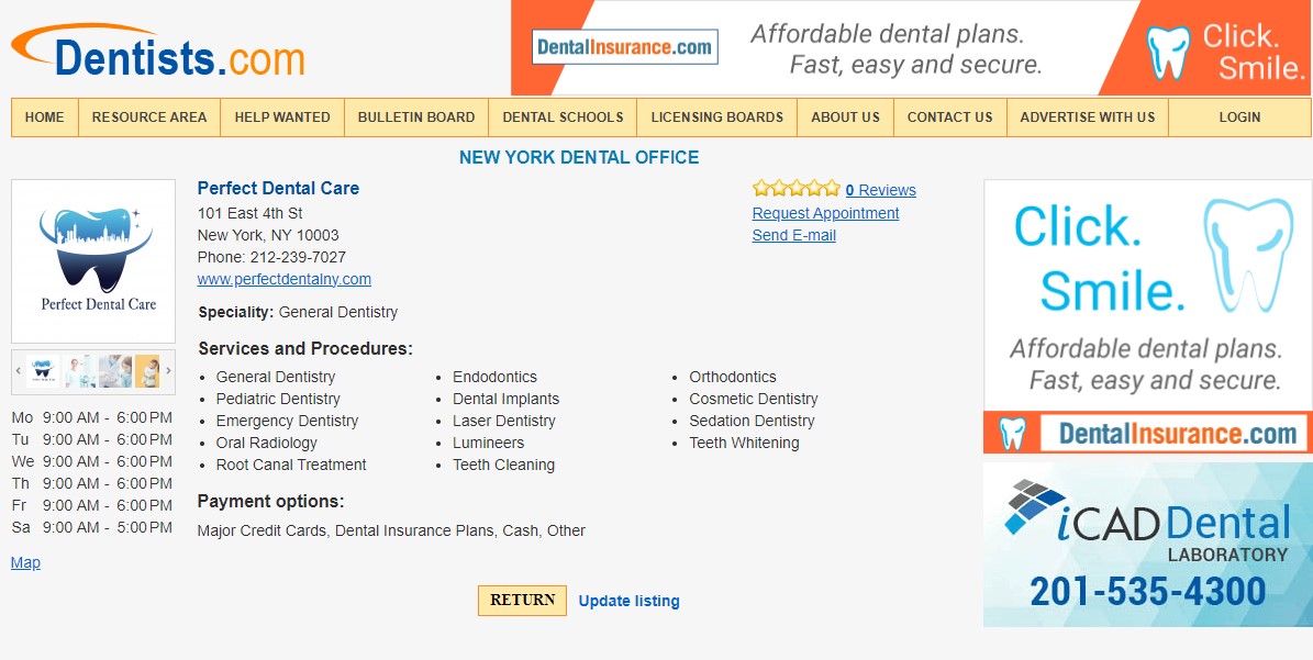 elenco dentisti
