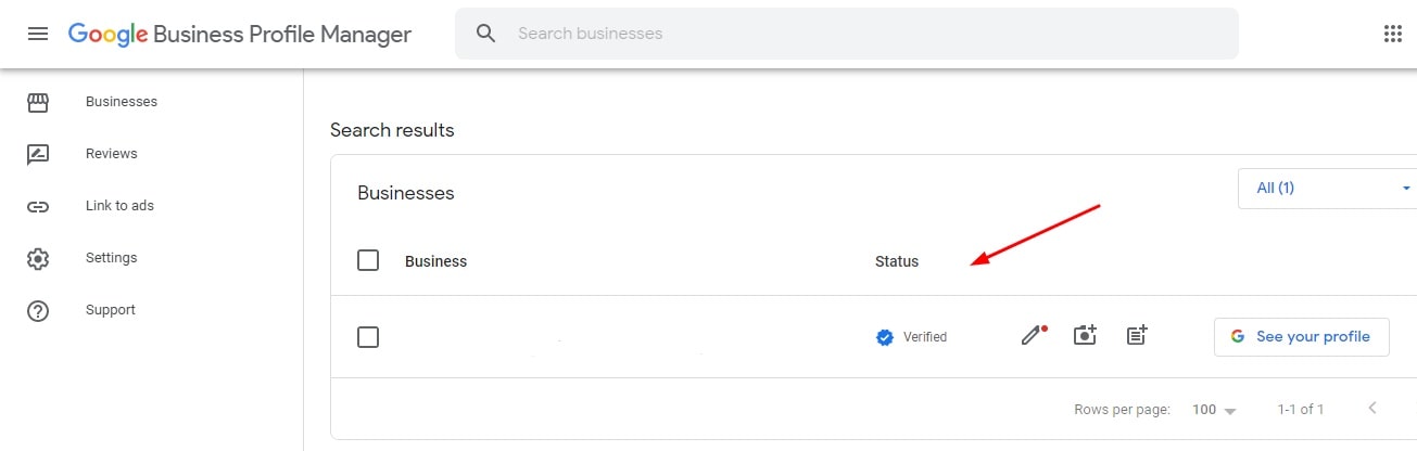 dashboard su Google My Business
